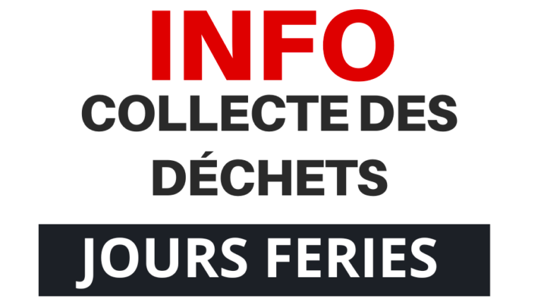 Férié 1 et 8 Mai : info collectes